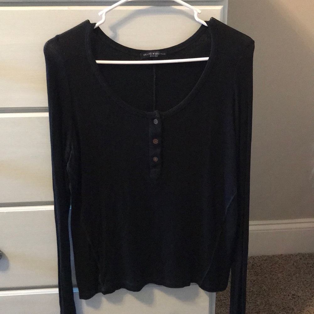 Brandy Melville Black Long Sleeve